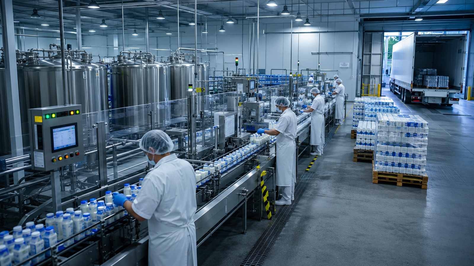 Fábrica de Alimentos (Processamento de Laticínios) — Como Reduzir Contaminação Cruzada e Atraso na Expedição